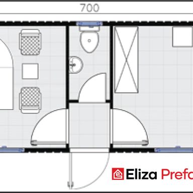 21 M2 Konteyner EVK302