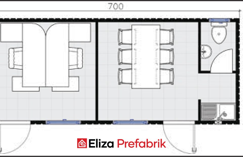 21 M2 Konteyner EVK304